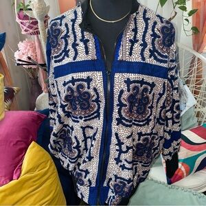 AFRICAN PRINT JACKET!